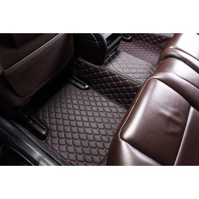 Renault Alaskan Luxury Leather Diamond Stitching Car Mats Websites