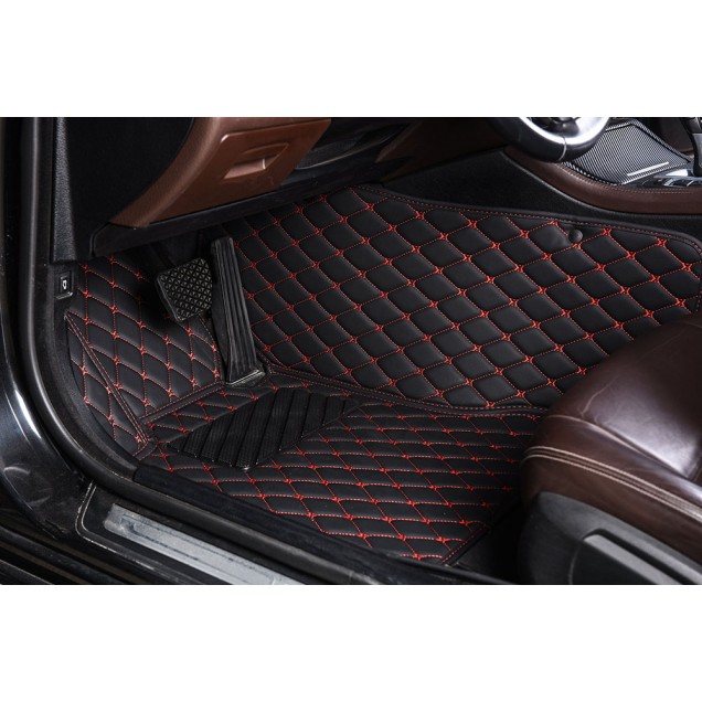 Renault Latitude Luxury Leather Diamond Stitching Car Mats Websites