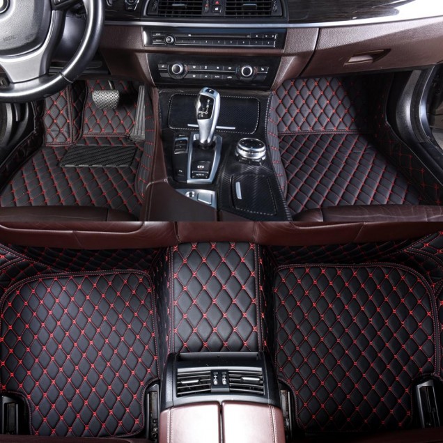 Citroen C5 Luxury Leather Diamond Stitching Car Mats Websites