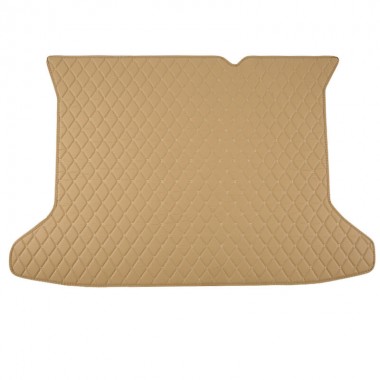 Beige Luxury Leather Diamond Trunk Base Mats Websites