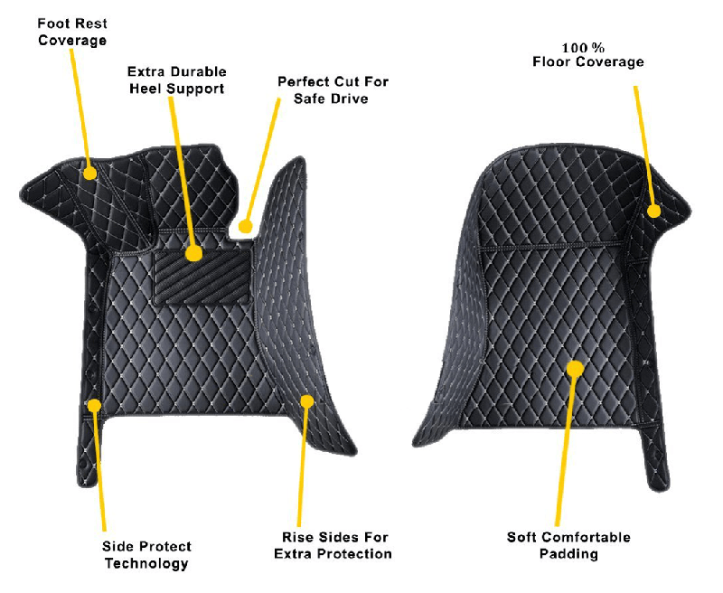 Renault Alaskan front seat Diamond Car Mats